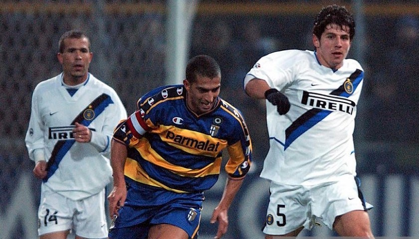 02-03 Inter Milan Away White Retro Jerseys Shirt